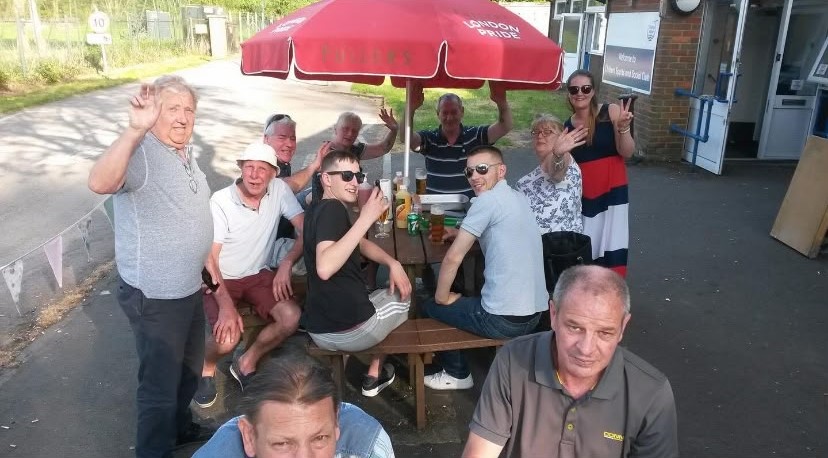 Community gathering at Chiltern Sports & Social Club